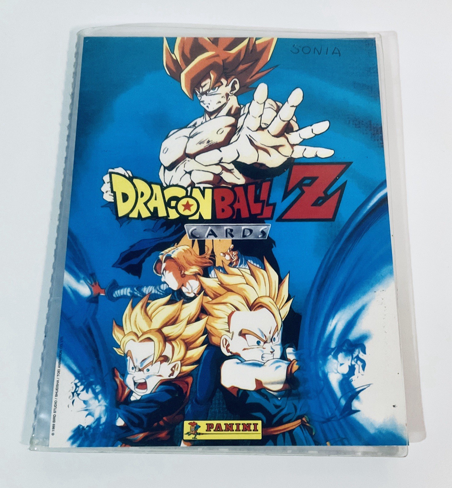 Dragon Ball DBZ Album Azul Serie 1 · FullSet 120/120 Cards · Panini España Goku