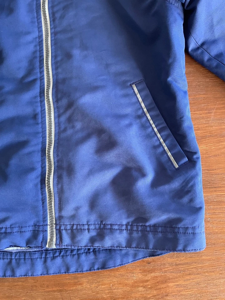 Hanna Andersson raincoat with hood unisex navy blue US 6-7, International 120cm - Image 4 of 4