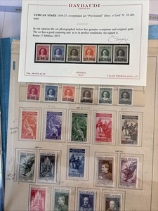 Vatican Pius XI COMPLETE MNH  MH 1929/1938. Please Read Description.