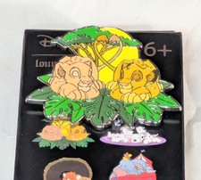Loungefly Disney Sleeping Animals Blind Box Pin - Simba & Nala Lion King -Opened