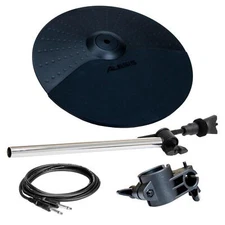 Alesis 10" Single-Zone Cymbal Pad Bundle with Support Arm, Clamp, 1/4" Cable