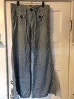 Very Cute Dittos Pants Low Rise Sailor Blue & White Stripes 29 100% Cotton — photo 10