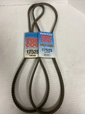 New DAYCO Top Cog  V-Belt 17525 13A1335 (2 pack)