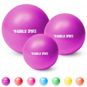 23cm Mini Pilates Ball PVC Yoga Ball Gymnastikball Sitzball Fitness Sport Übung 23cm Mini Pilates Ball PVC Yoga Ball Gymnastikball Sitzball Fitness Sport Übung