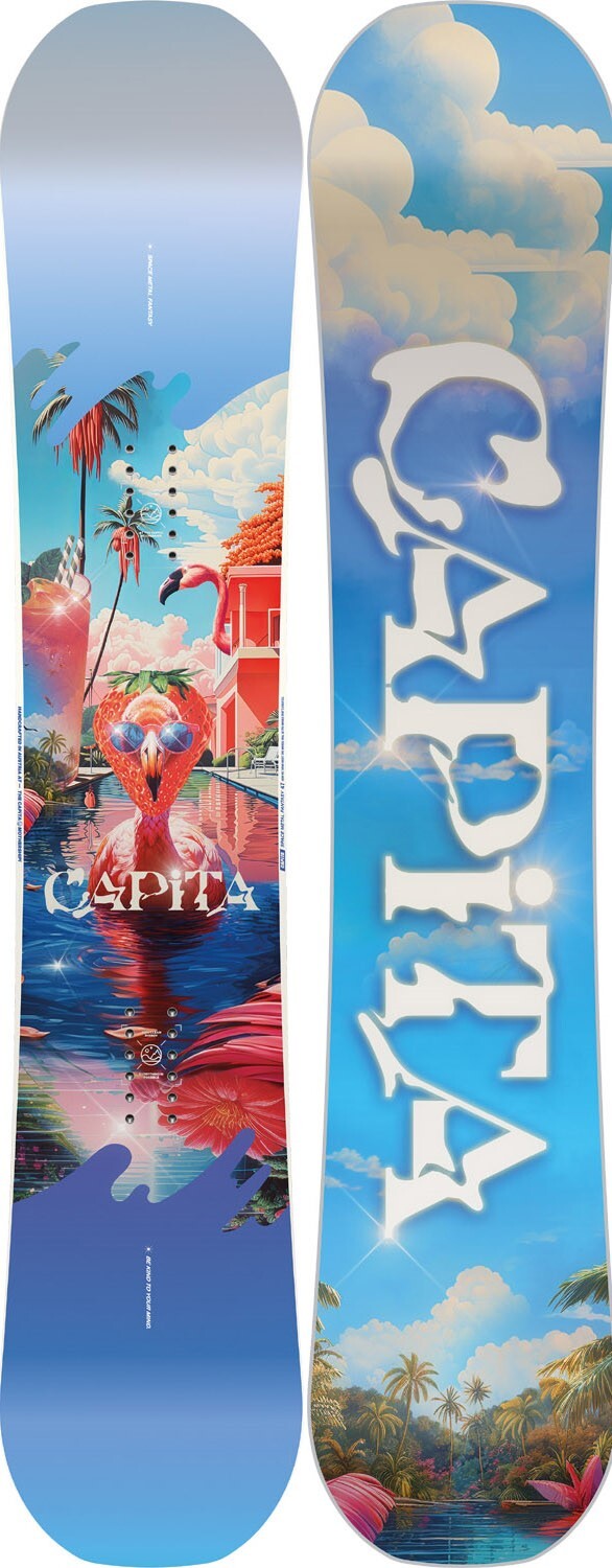 Женский сноуборд Capita Space Metal Fantasy, 139 см, Park Twin, Новинка 2025 года