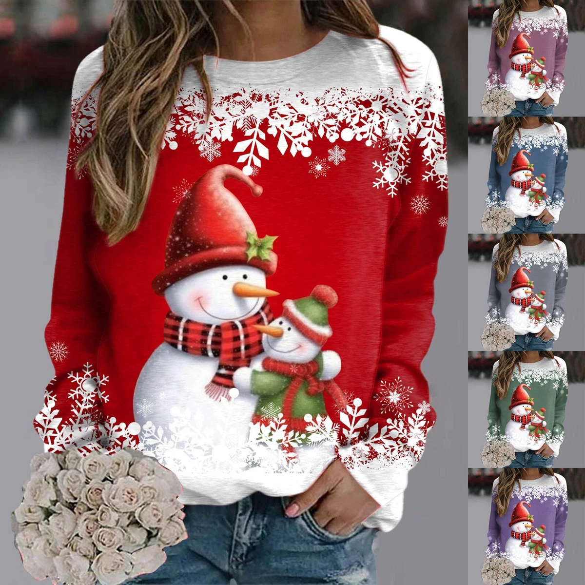 Graphic crewneck shop sweatshirts womens