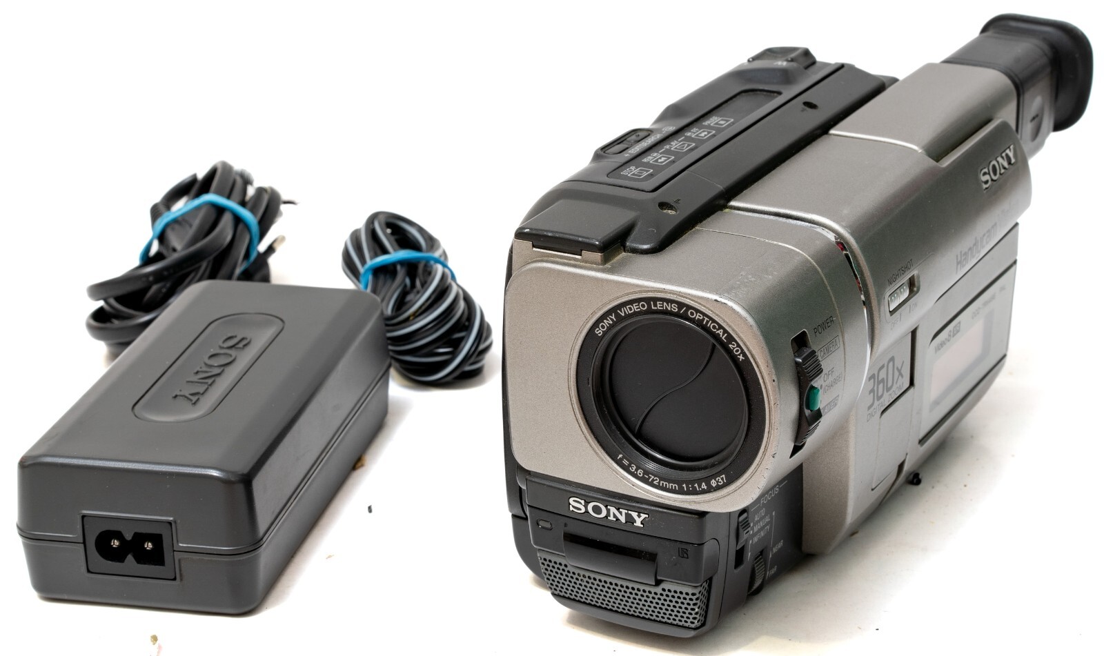 Videocamera Sony Handycam CCDTRV48E PAL 8mm Video8 Video Camera 360X