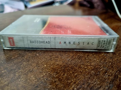 Radiohead Amnesiac INDIA CASSETTE SEALED VIRGIN 2001 RARE PROMO - Picture 3 of 5