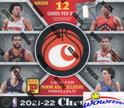 2021/22 Panini Chronicles Basketball TMALL ASIA EXCLUSIVE Factory Sealed Box!