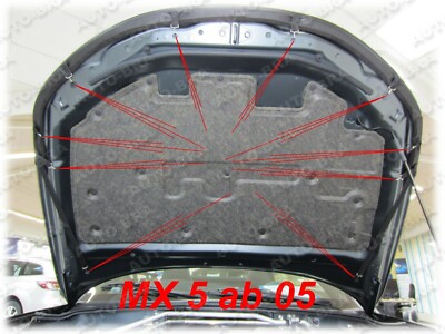 BONNET BRA For MAZDA MX-5 MX 5 1998 - 2005 STONEGUARD PROTECTOR TUNING | UK - View #3