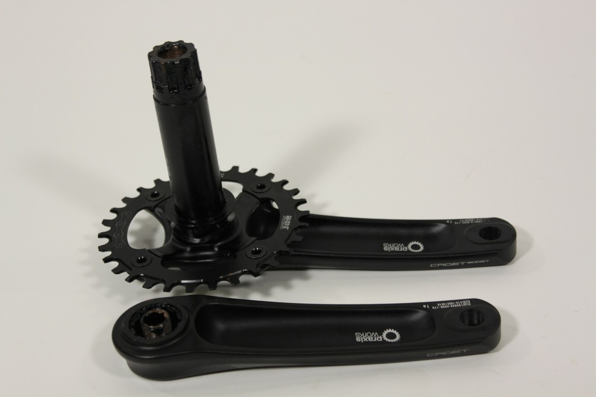 未使用 Praxis Works CADET 32T 1x12速 170 M24 Praxis Works Cadet HD MTB Crankset - Power Meter City