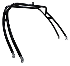 Reborn 2025 Launch Forward-Facing Boat Wakeboard Tower All Matt Black