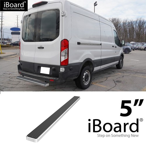 APS Rear Step Bar Side Step 5in Silver Fit Ford Transit Full Size Van ...