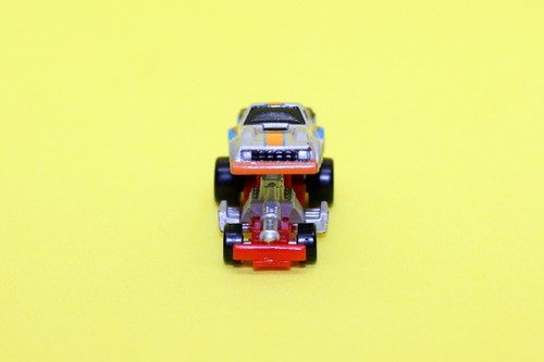 Vintage Micro Machines Deluxe Plymouth Arrow Funny Car Orange Stripe 1988 Galoob - Picture 4 of 6