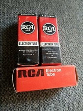 3 Vintage RCA Electron Tube Electron Radio Television