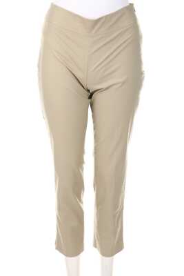 AKRIS punto Pants Cropped Zipper D 34 light beige