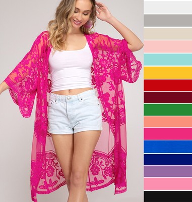 lace kimono jacket