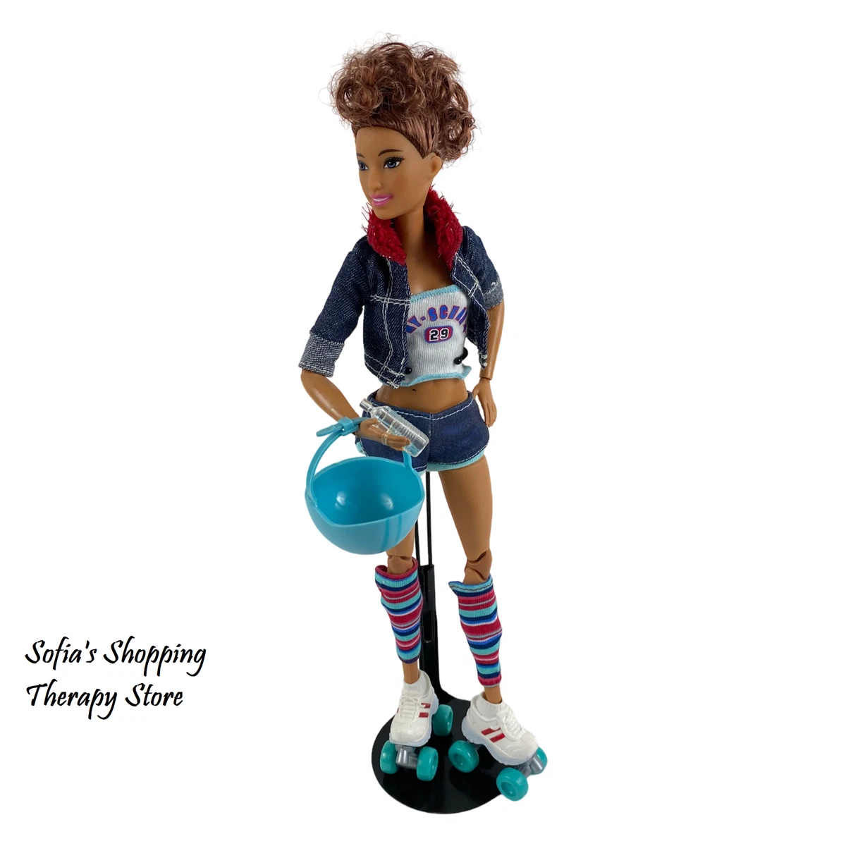 Barbie made to move skater clearance