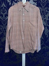 Vintage Van Heusen Shirt Men's Size 15 1/2 32-33 RIP VanoPress (WTF51)q4