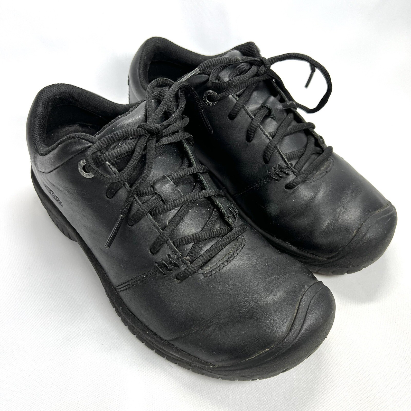 Scarpe da ginnastica casual nere Keen Cush PTC Oxford 1006999 taglia 8 ottime condizioni