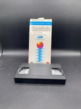 Scotch 3M VCR Head Cleaner Wet Camcorder Compatible NO LIQUID VHS ONLY
