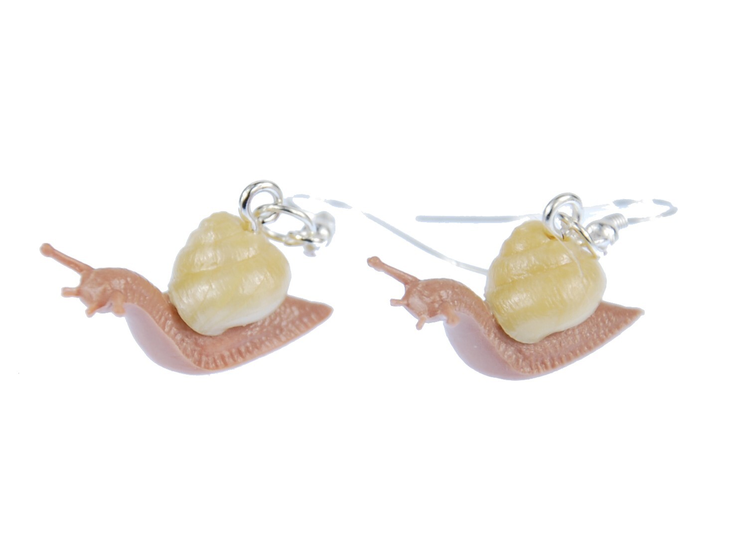 Snail Vineyard Salad Brown Earrings Miniblings Design