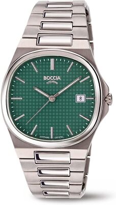 Boccia Titanium Watch 3657-03 Men's Silver