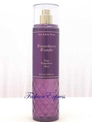 BATH & BODY WORKS WINTERBERRY WONDER FRAGRANCE BODY MIST SPRAY 8