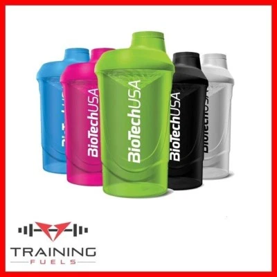Biotech USA Wave Shaker 600ml Protein Shaker Gym Accessory