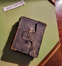 Tintype Photograph Album of John Lewis Applegate Barnesville Ohio early 1850s