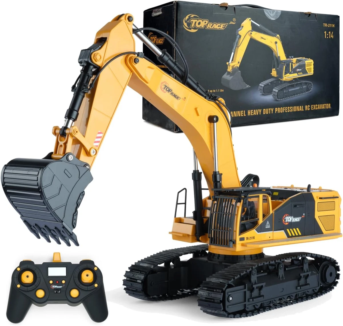 22 Channel Full Functional Remote Control Excavator Toy