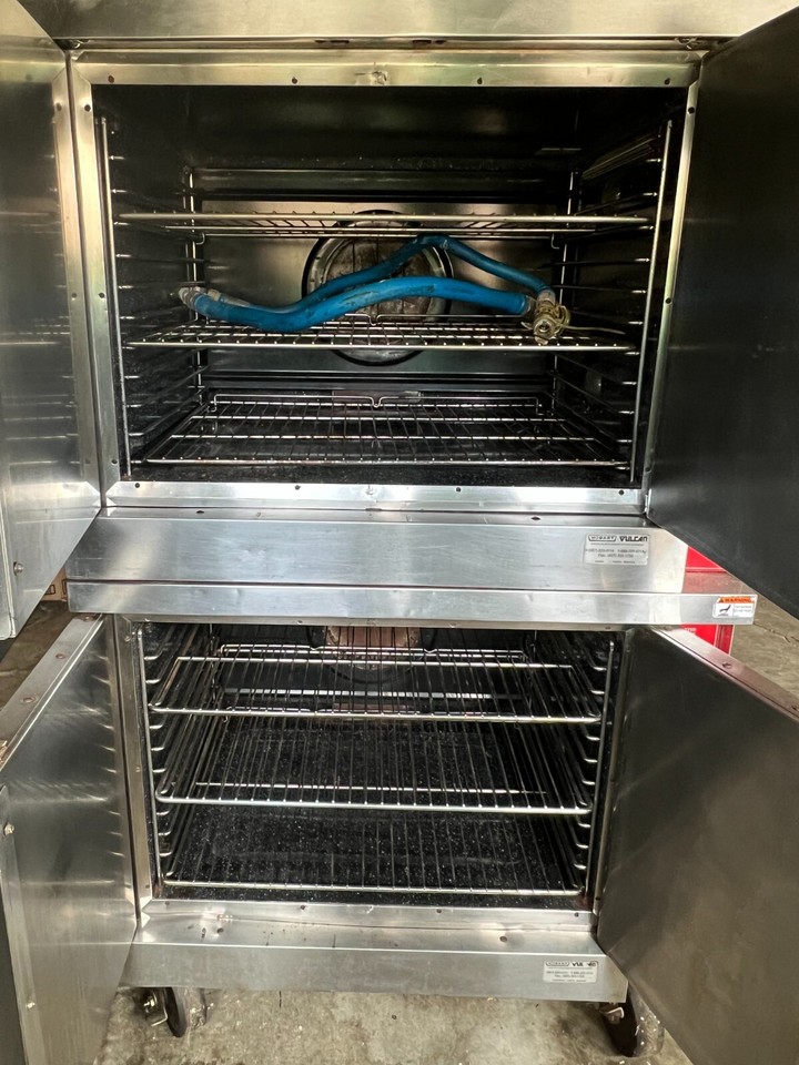 Vulcan Double Stack Gas Convection Ovens Used Bakery Equipment eBay