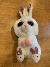 Ty Beanie Baby Slippers the Easter Bunny Plush