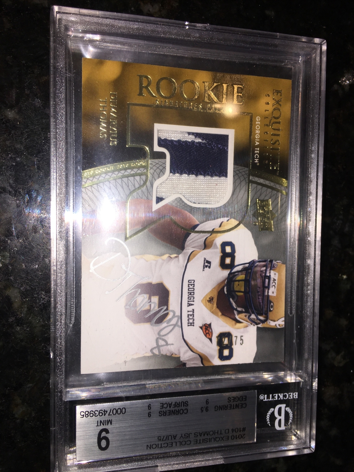 Demaryius Thomas Upper Deck Sweet Spot #103 Autograph