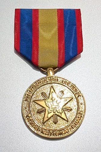 ANODIZED Texas National Guard - Texas Medal of Merit - New