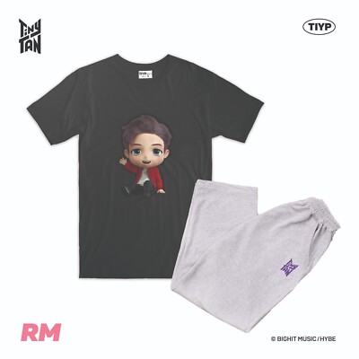 BTS TinyTAN Official Authentic 3D Black Loungewear by TIYP | eBay