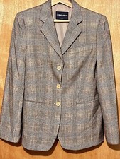 Giorgio Armani Classico A Milano Borgonuovo21 Gray Blazer Tuxedo Size 44