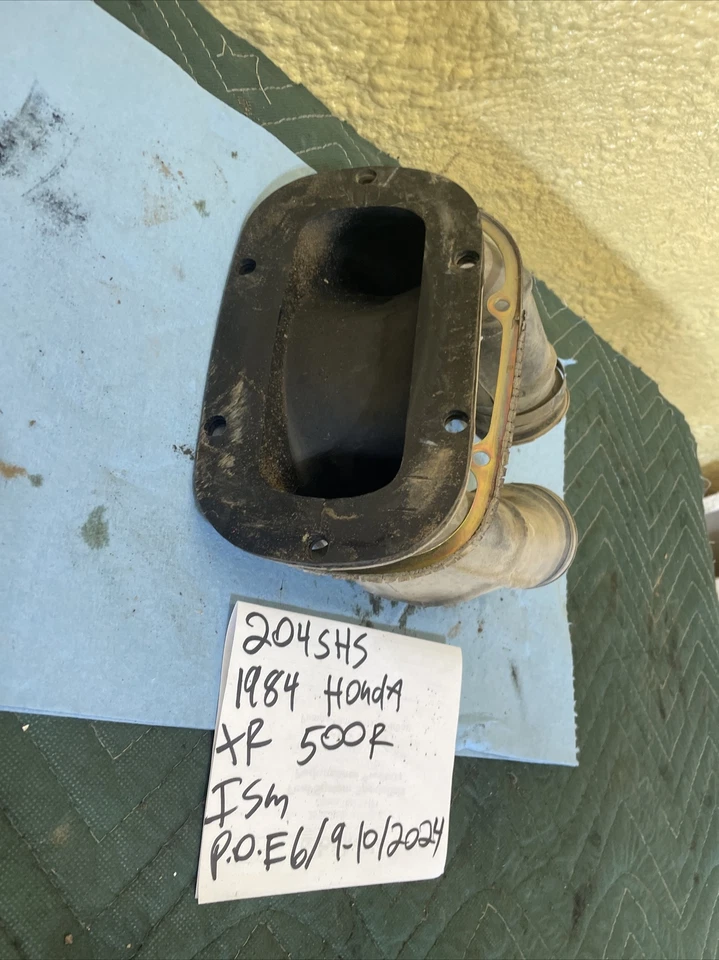 Honda XR 500 1984 botas de caja de aire conectores de goma 204 Foto 3 de 4