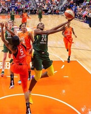 8x10 Photo JEWELL LOYD Seattle Storm WNBA Basketball All Star MVP
