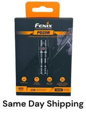 New Fenix PD25R 800 Lumen Rechargeable EDC Flashlight