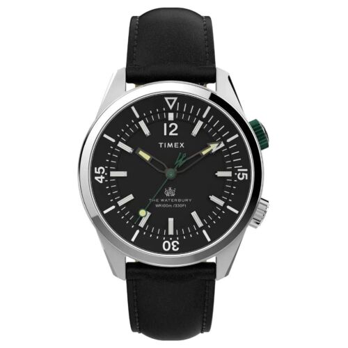 Timex Traditional Schwarz Herren Armbanduhr TW2V49800 - Picture 1 of 6