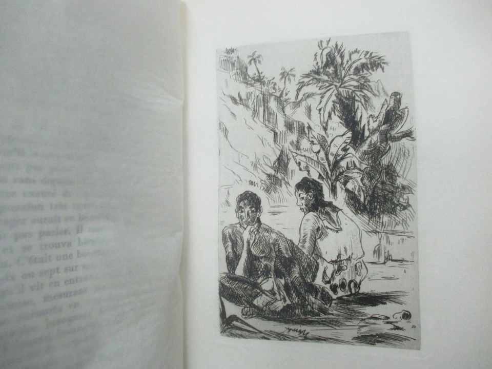 W. Somerset Maugham "L'Archipel aux Sirènes" 8 eaux fortes de Grillon TL & Num - Photo 4/4
