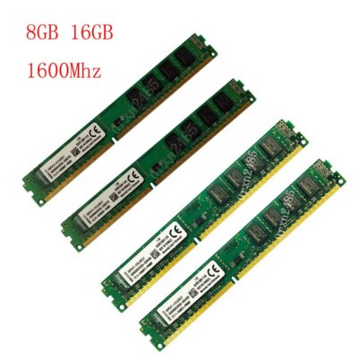 DDR3 16GB Kit (8GBx2) Desktop RAM 1600MHz PC3-12800 UDIMM Non-ECC - Foto 7