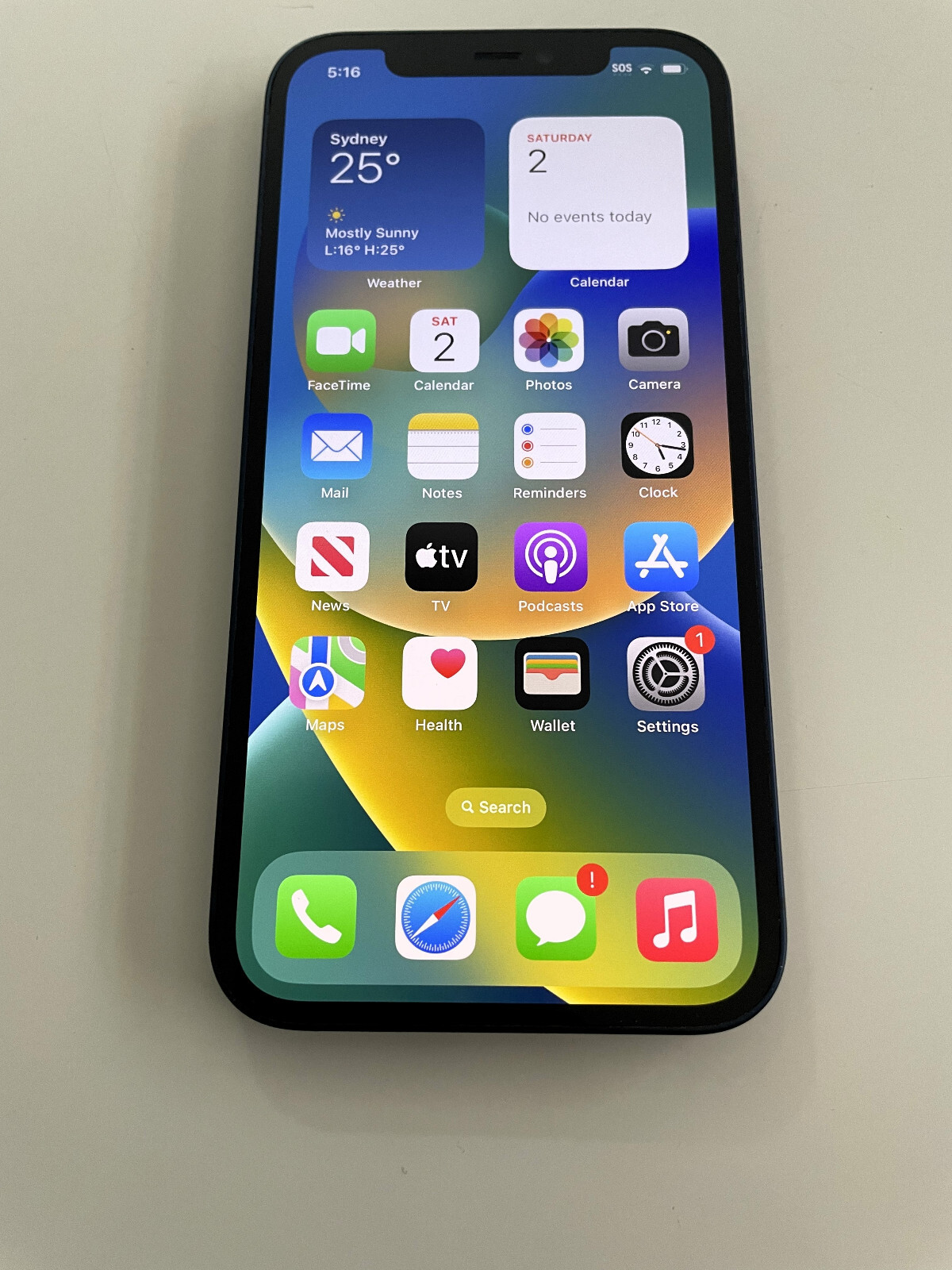 Apple iPhone 12 128GB Blue (Unlocked) MGJE3XA 194252032329 eBay