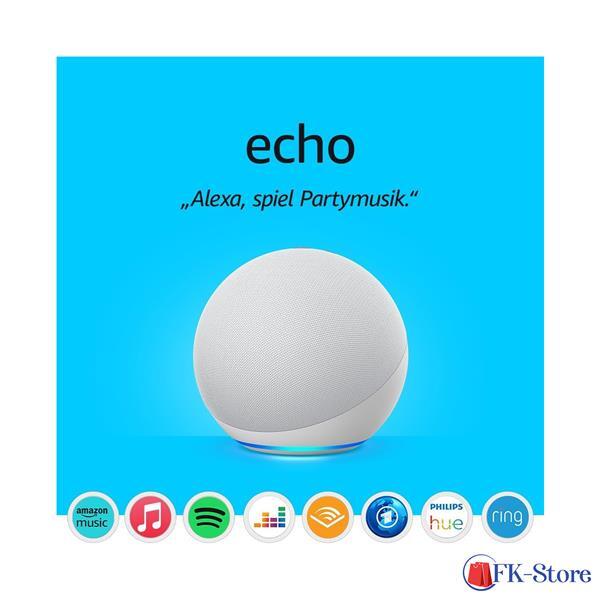 Thumbnail - Amazon Echo (4. Gen.) - Smart Speaker Mit Alexa | Weiß Stoff