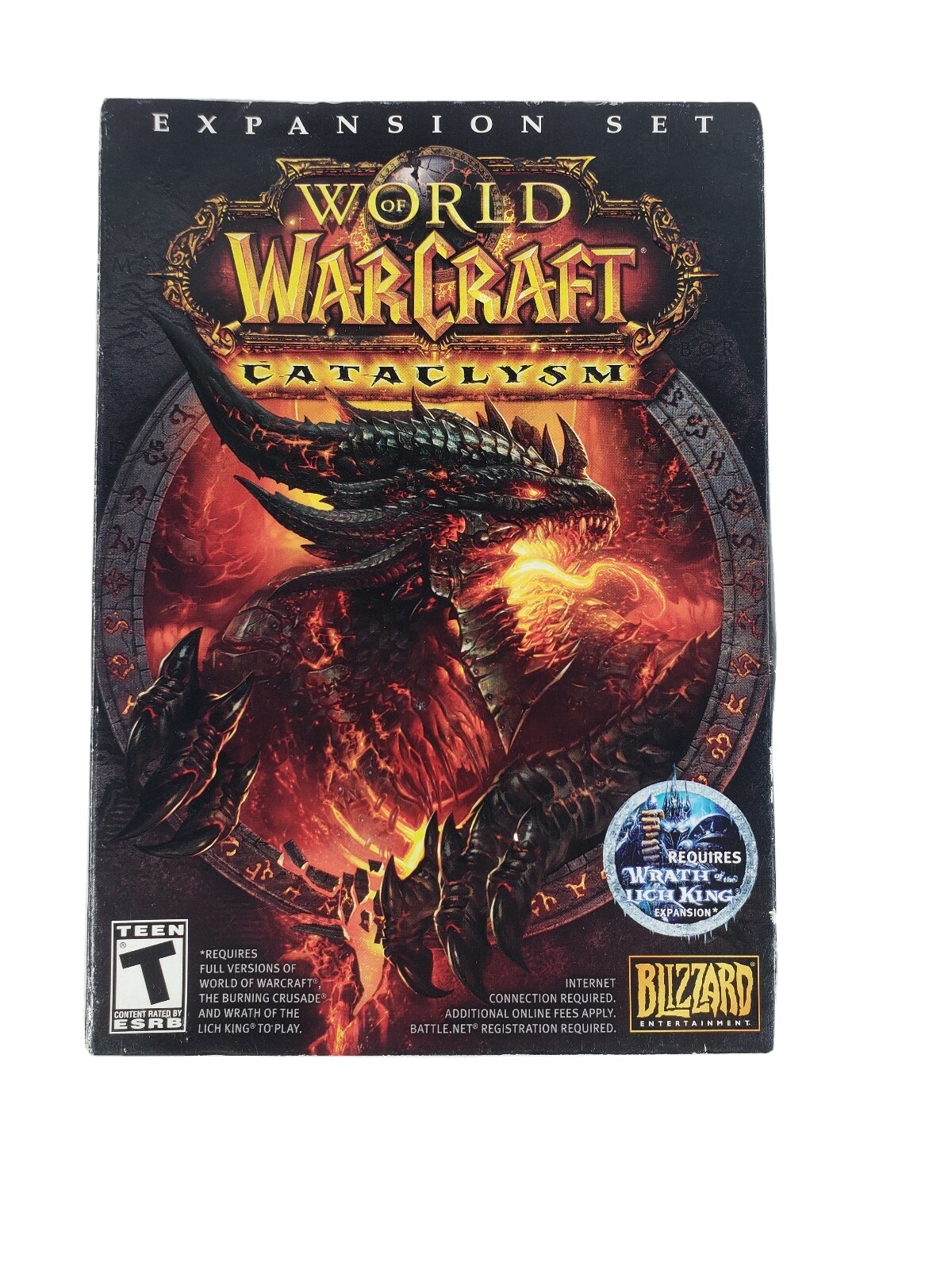 game world of warcraft on World Of Warcraft Cataclysm Windows Mac 2010 For Sale Online Ebay