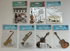 FUN Jolee's Boutique VTG Stickers NIP Theme: ORCHESTRA/BAND Instruments Choose