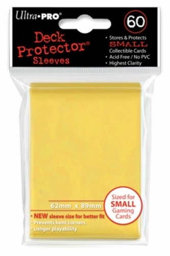 Ultra Pro Gloss Deck Protector Small Card Sleeves 60 YuGiOh Vanguard 62 x 89mm - Picture 7 of 24