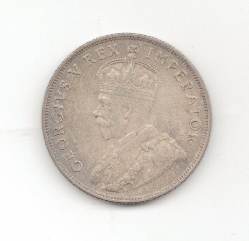 South Africa Silver 1933 2 Shillings-Lot E15