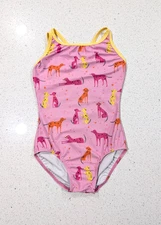 ULTRA SOFT Destira Gymnastics Dance Leotard CXL Extra Large FASHION DOGS Strappy